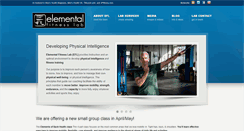 Desktop Screenshot of elementalfitnesslab.com