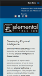 Mobile Screenshot of elementalfitnesslab.com